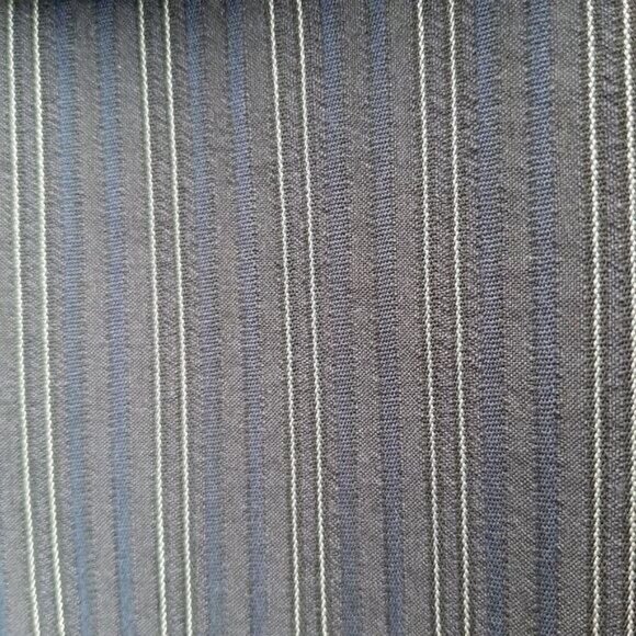 PAUL BETENLY Biella Italy Blazer Jacket Pin-Stripe Navy Men's Sz 44 L - Picture 7 of 16